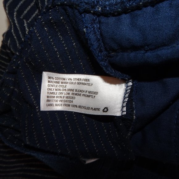 Goodfellow & Co Blue and Grey Striped Shorts - Picture 5 of 5